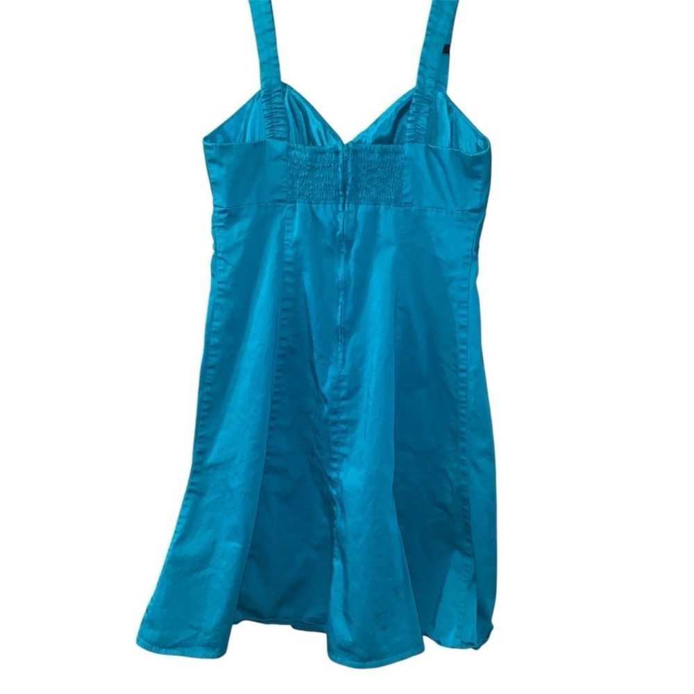 Vintage R&K Originals Teal Dress Size 10 - Picture 2 of 8